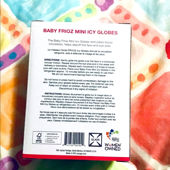 🧊 NWT - Sonage Baby Frioz Mini Icy Globes 🧊 - Picture 3 of 5